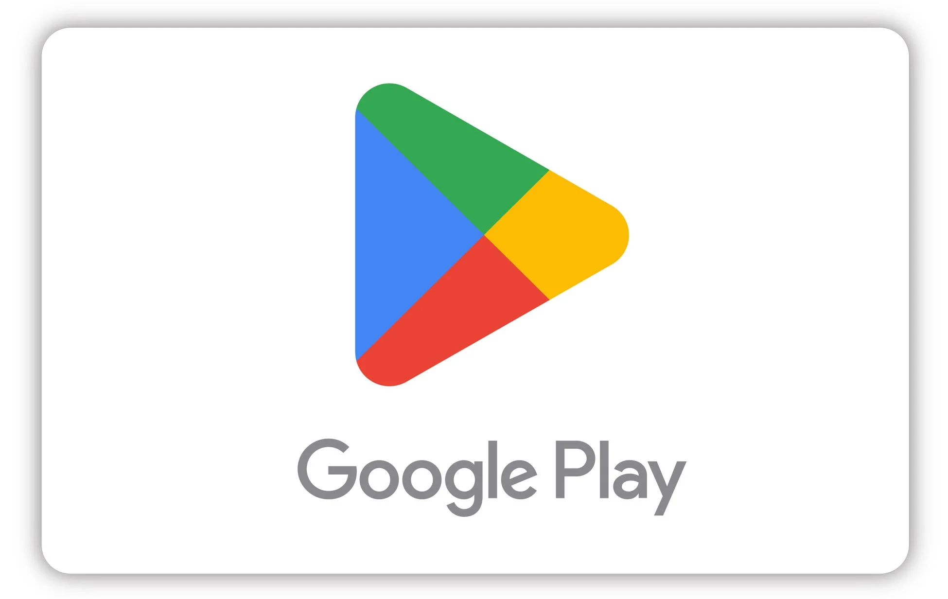 Google Playのロゴとテキストが表示された画像です。Androidアプリやデジタルコンテンツのプラットフォームを表しています。