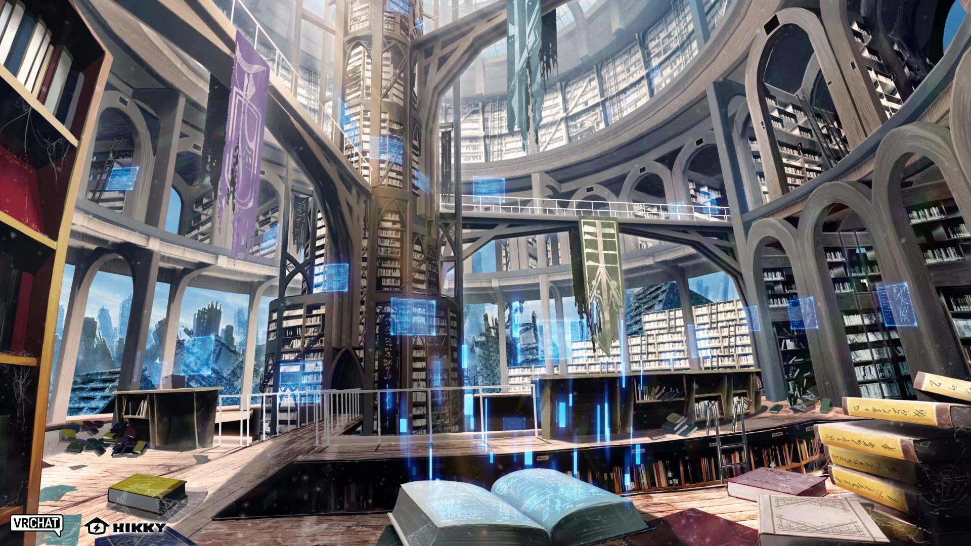 終末=図書館のイメージ