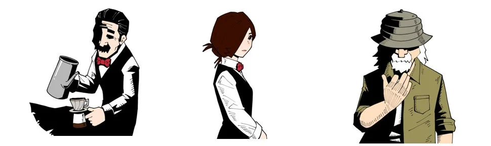 THE喫茶店 イラスト
